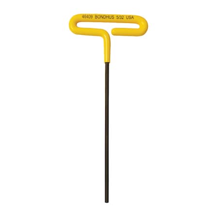 Bondhus 5/32" Cushion Grip Loop Hex T-Handle 6" 46409